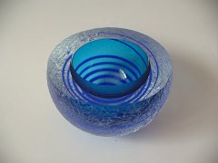 vortex bowl - aqua diameter 12cm